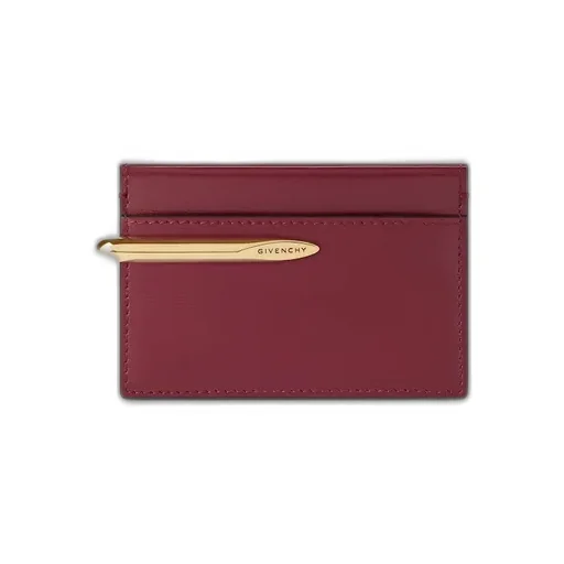 Pinch Card Holder In Leather