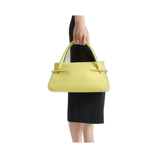 Medium Pinch Bag In Leather