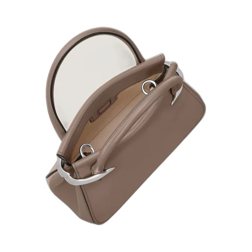 Mini Pinch Bag In Leather