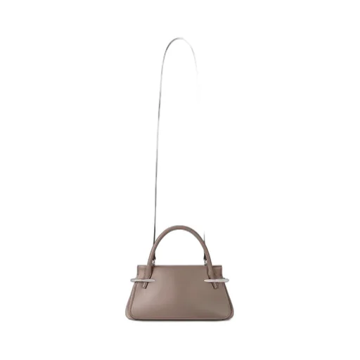 Mini Pinch Bag In Leather