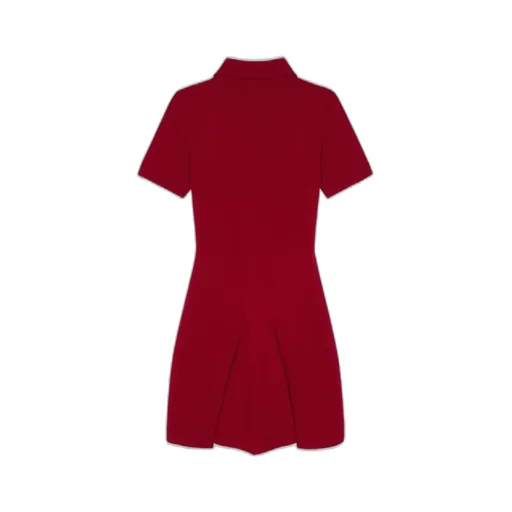Polo Dress In Wool And Cashmere