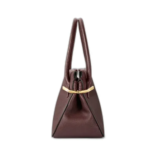 Medium Pinch Bag In Grained Leather