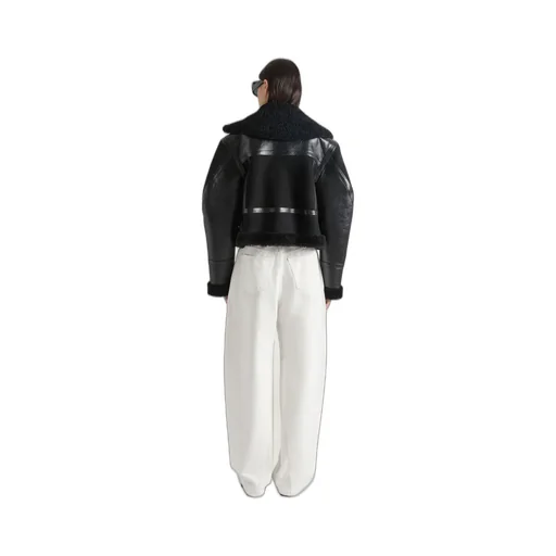 Aviator Jacket In Shearling