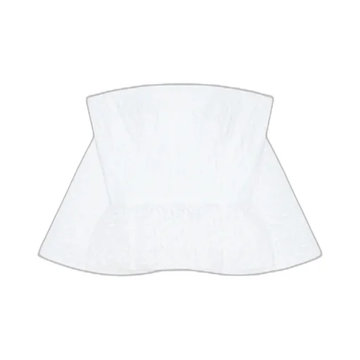 Bustier Cape Back Top In Lace