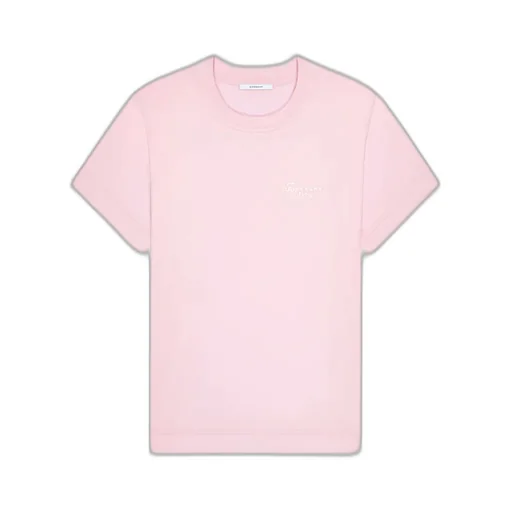 T-Shirt In Cotton With Givenchy Stamp Print