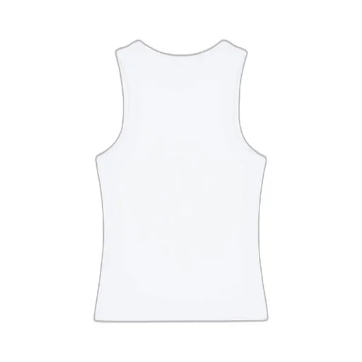 Slim Fit Tank Top In Cotton With Givenchy Paris Print