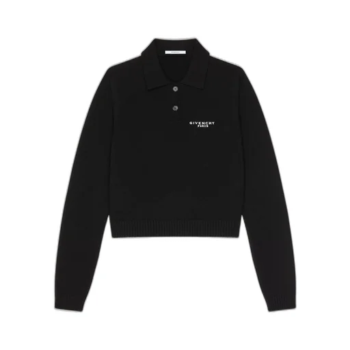 Polo In Wool And Cashmere