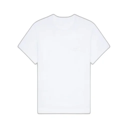 T-Shirt In Cotton With Givenchy Patch
