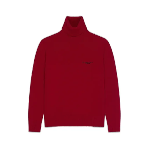 Givenchy Paris Signature Embroidered Turtleneck Sweater