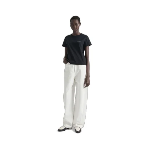 T-Shirt In Cotton With Givenchy Patch
