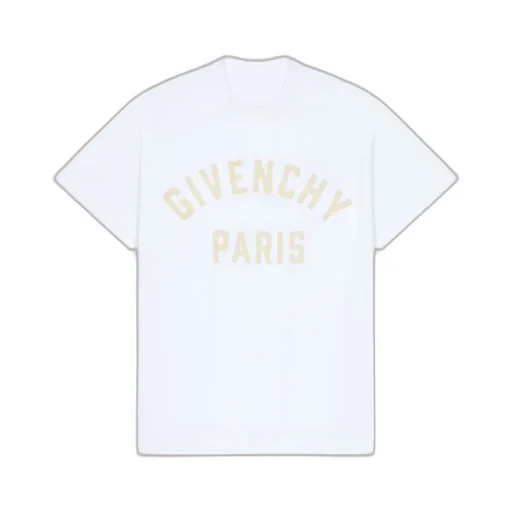 Givenchy Paris Boxy Fit T-Shirt In Cotton