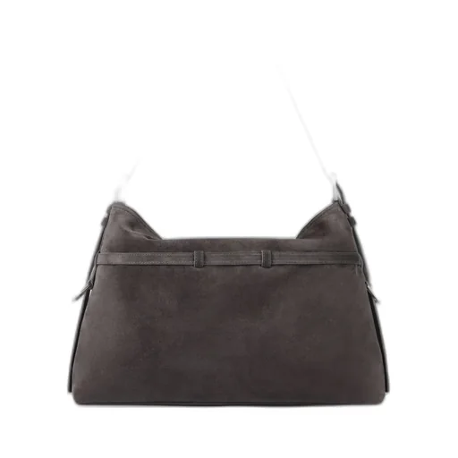 Medium Voyou Bag Suede