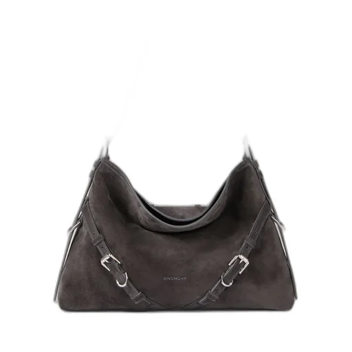 Medium Voyou Bag Suede