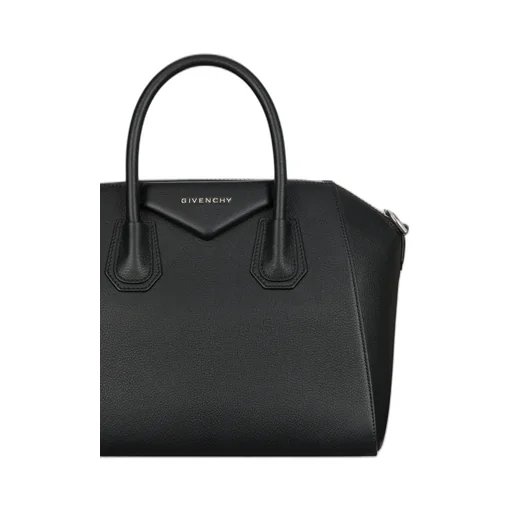 Small Antigona Bag In Grained Leather