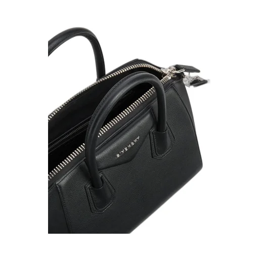 Small Antigona Bag In Grained Leather