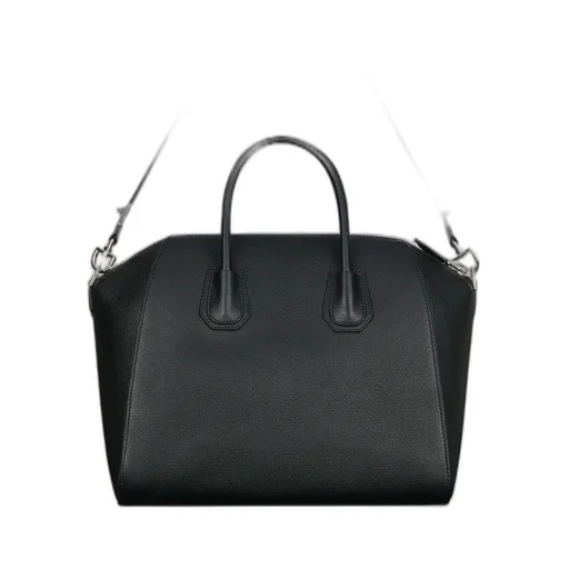 Medium Antigona Bag In Grained Leather