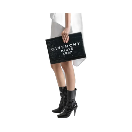 Givenchy Paris 1952 Pochette In Leather