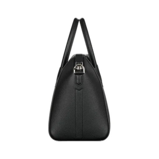 Small Antigona Bag In Grained Leather