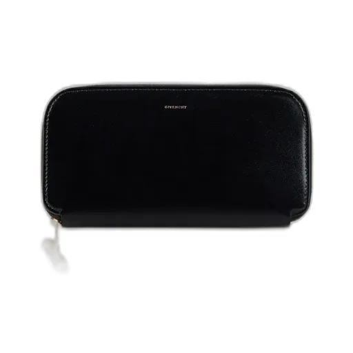 Lucky Charms Zipped Wallet In Box Leather