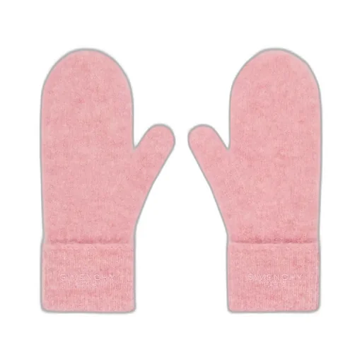 Givenchy Paris Mittens In Alpaca Wool
