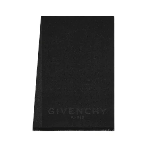 Givenchy Paris Scarf In Wool And Cashmere