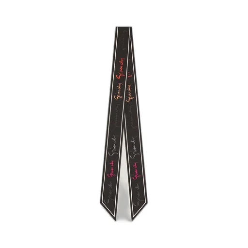 Bandeau In Silk With Multicolored Givenchy Signature