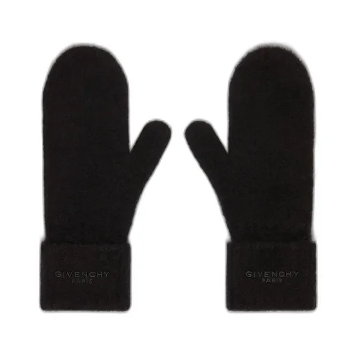 Givenchy Paris Mittens In Alpaca Wool