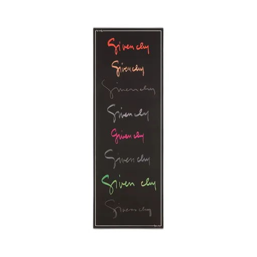 Stole In Silk With Multicolored Givenchy Signature