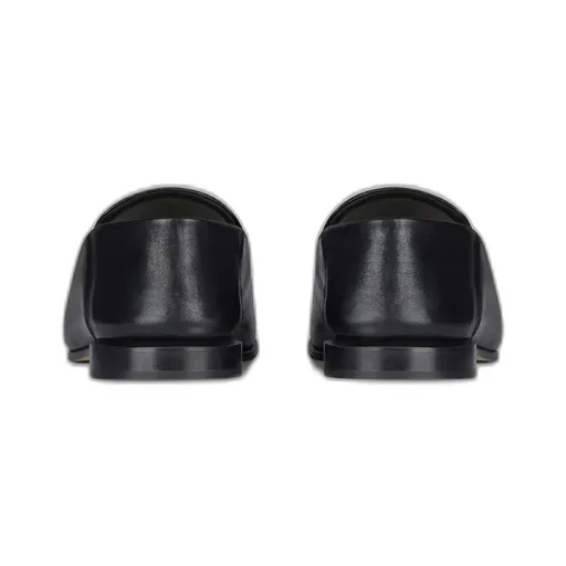 Label Loafers In Leather