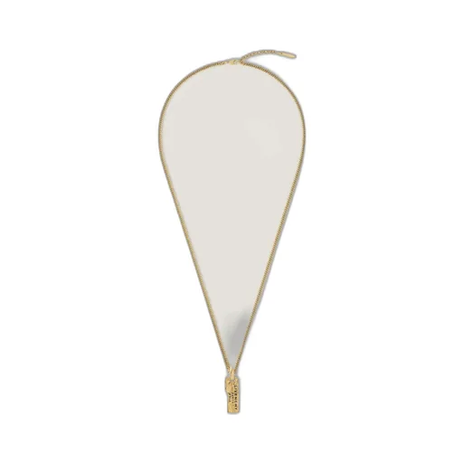 Givenchy Tape Necklace In Metal And Enamel