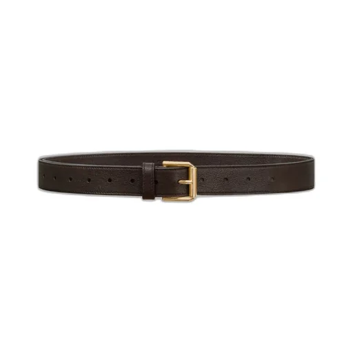 Voyou Belt In Shiny Leather