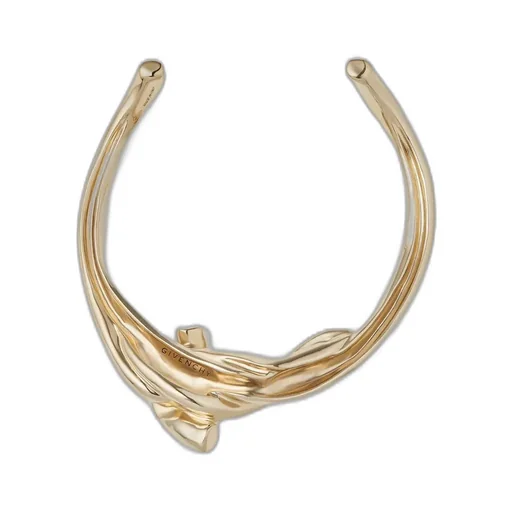 Chain Link Torque Necklace In Metal