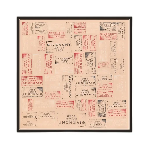 Givenchy Stamp Shawl In Silk