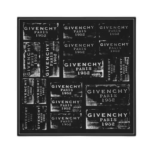 Givenchy Stamp Square In Silk