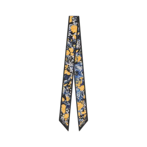 Bandeau In Silk With Floral Print