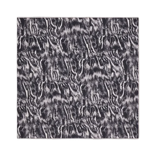 Square In Silk With Animal Print