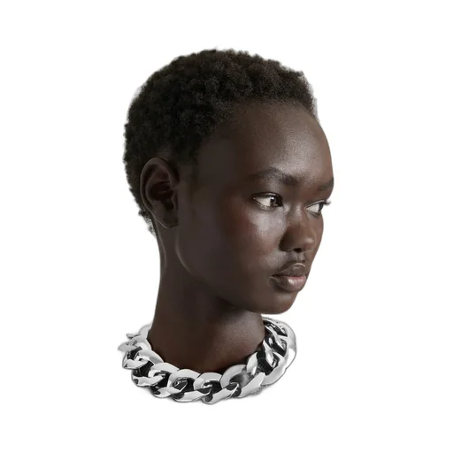 Chain Necklace In Metal