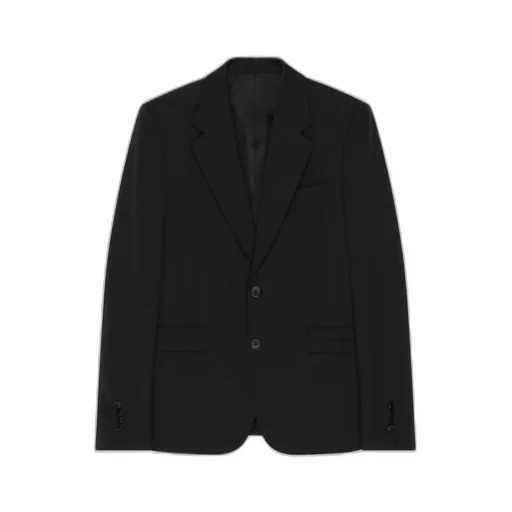 Single-Breasted Regular Jacket In Wool