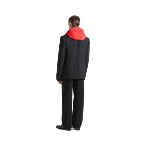 Single-Breasted Regular Jacket In Wool