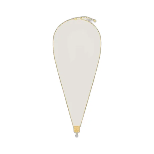 4G Necklace In Metal With Pearl