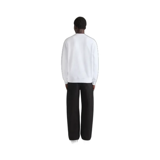 Sweatshirt In Fleece With Surrealism Print