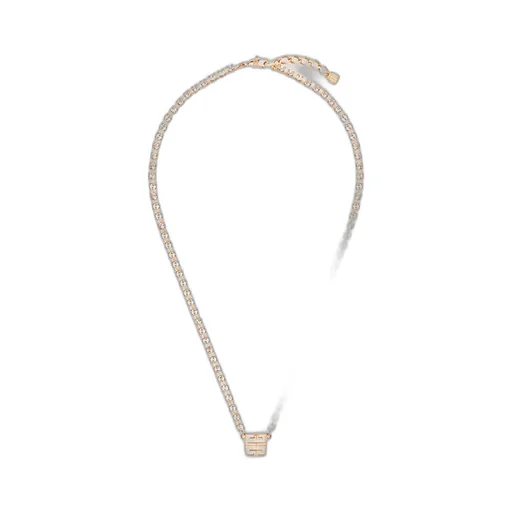 4G Necklace In Metal With Crystals