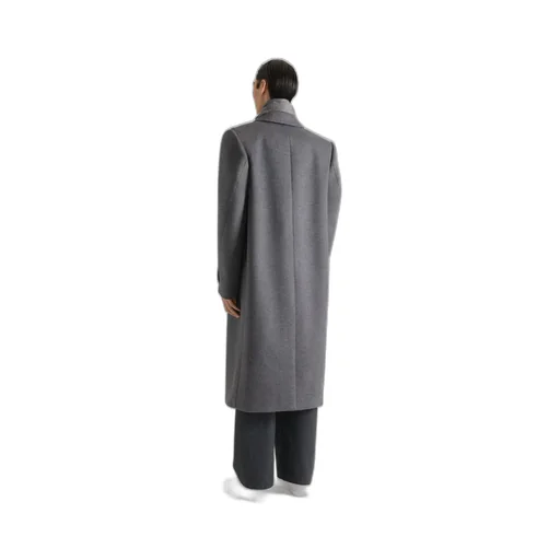 Couture Seam Coat In Wool And Cashmere