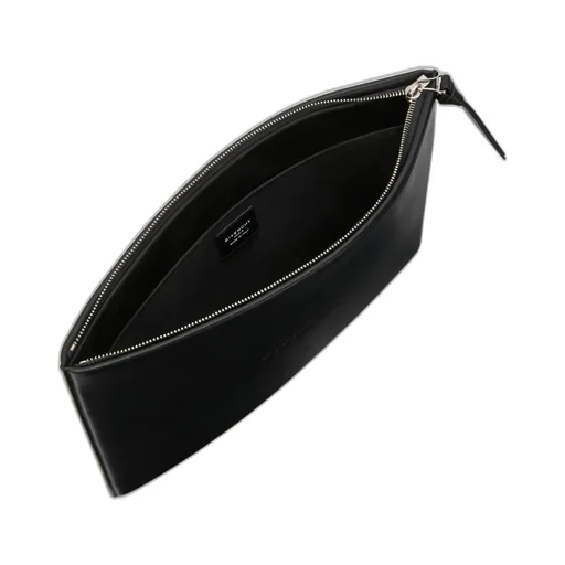 Antigona Stamped Large Pouch In Leather