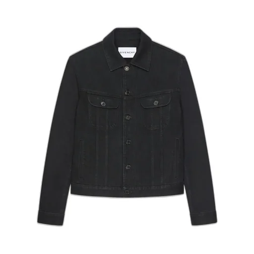 Jacket In Black Denim