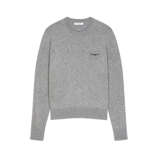 Sweater In Wool And Cashmere Embroidered Givenchy Paris