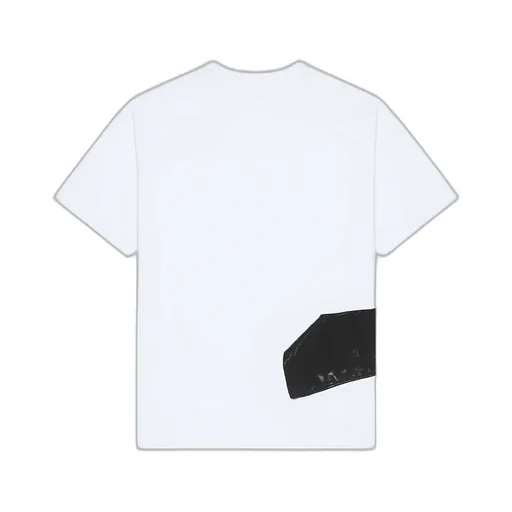 T-Shirt In Cotton With Surrealism Print