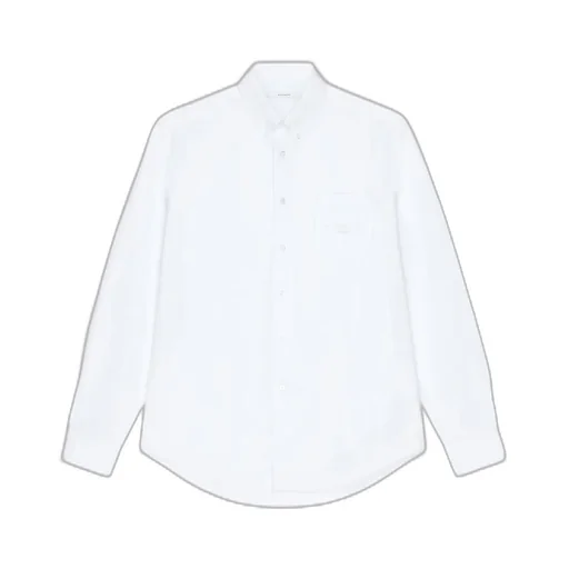 Shirt In Cotton Oxford With Givenchy Paris Jacquard