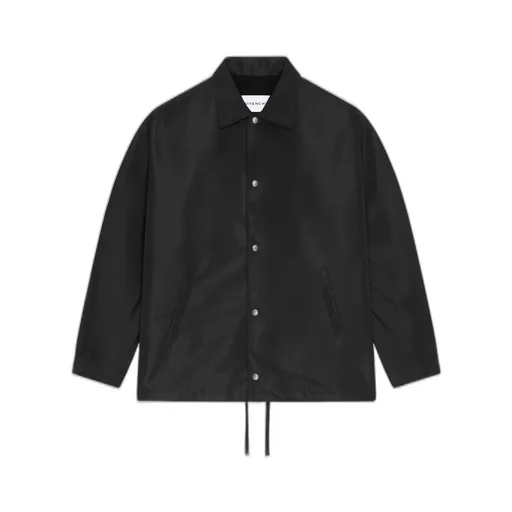 Couture Seam Polyfaille Jacket With Givenchy Paris Patch