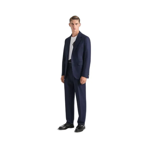 Single-Breasted Deconstructed Jacket In Flannel